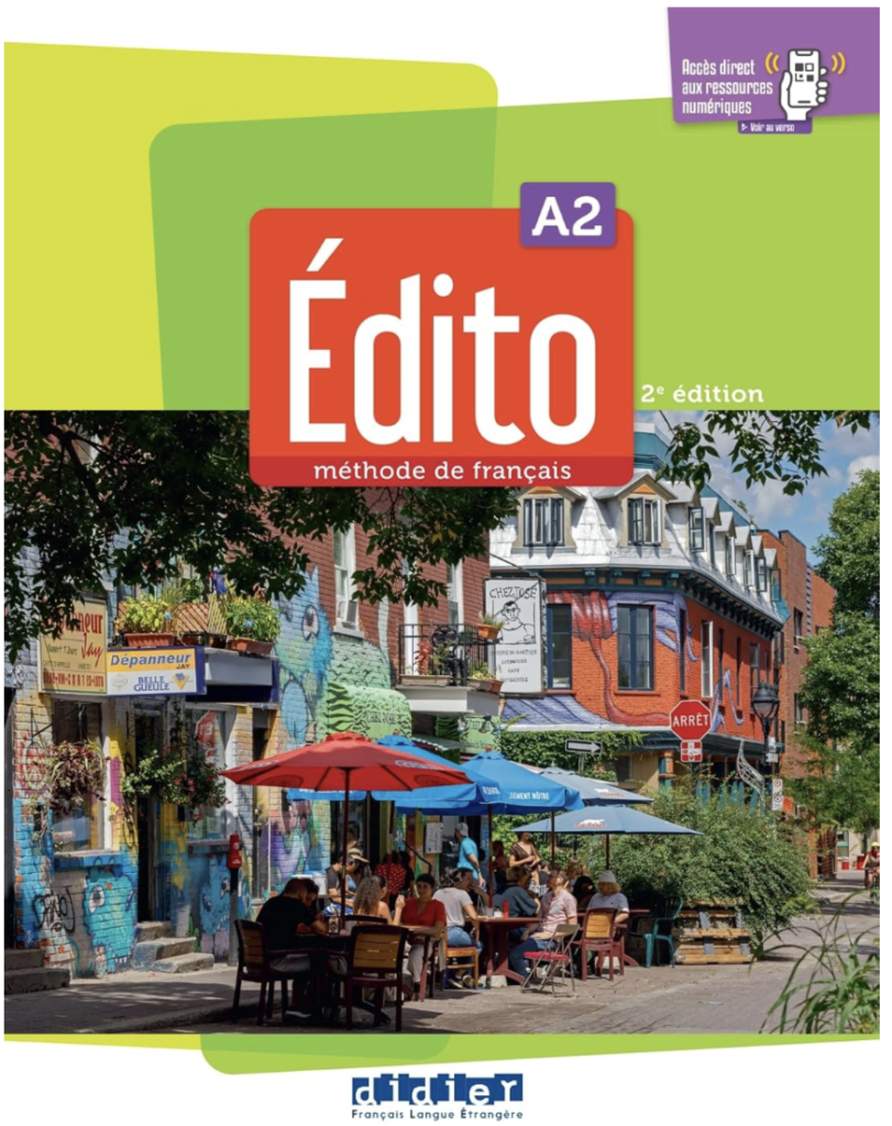 Edito A2 textbook without e-text